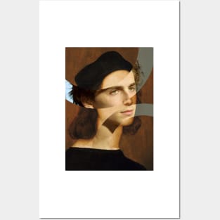 Self Portrait of Raphael and Timothee Chalamet Posters and Art